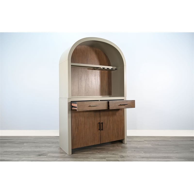 Sunny Designs Arch Cabinet Coffee/Wine Bar