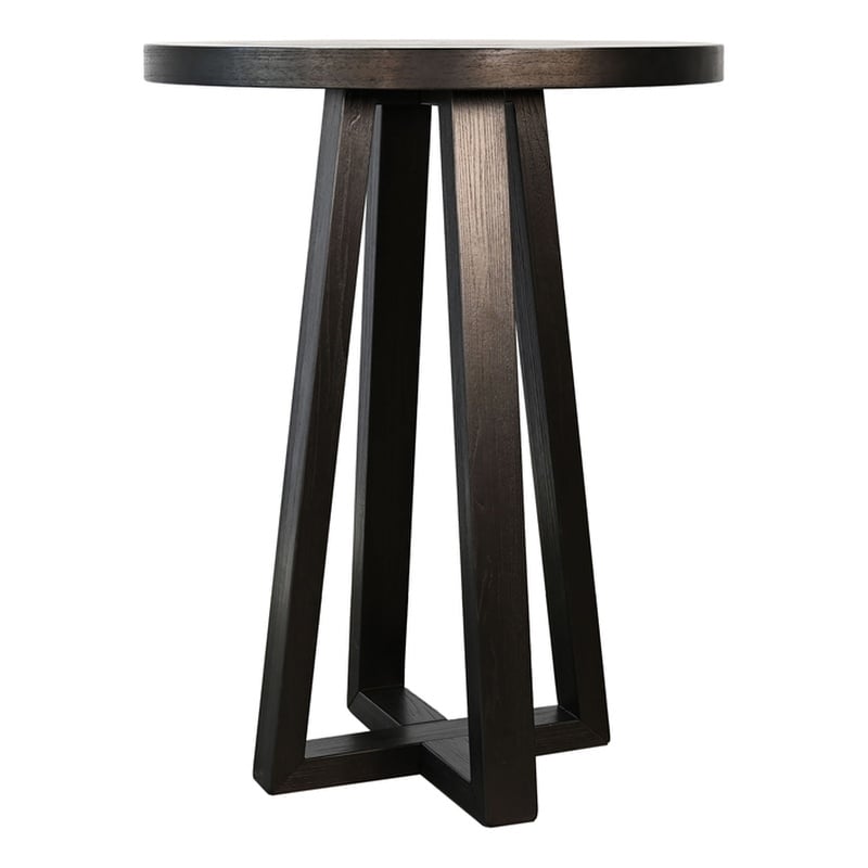 Sunny Designs Mia Round Black Bar Table