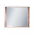 Sunny Designs Solid Wood Frame Bedroom Mirror in Buckskin