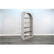 Sunny Designs Tall Arched Wood Bookshelf with Open Shelving