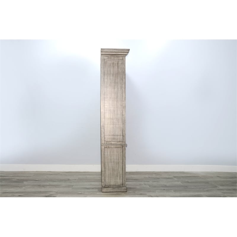 Sunny Designs Two-Tone Display Cabinet with Glass Doors