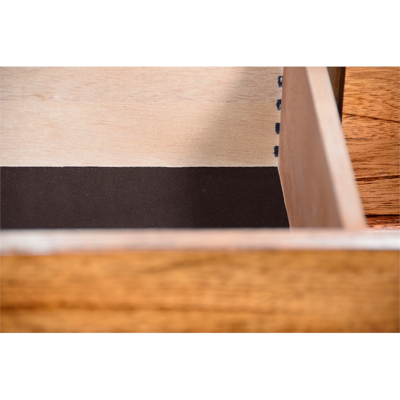 Sunny Designs American Modern Solid Wood 6-Drawers Bedroom Dresser