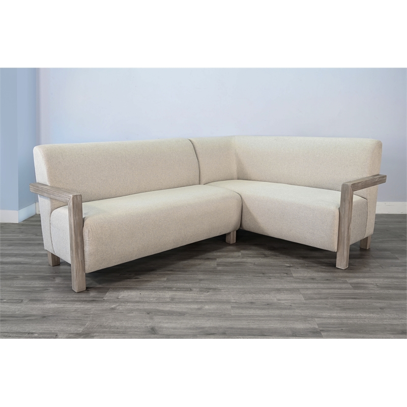 Sunny Designs 4-Piece Upholstered Dining Set with Round Table