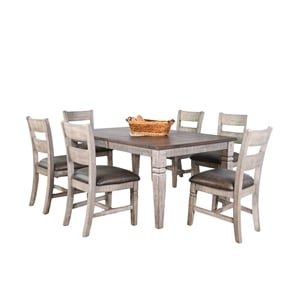 Sunny Designs Extension Dining Set with Butterfly Leaf