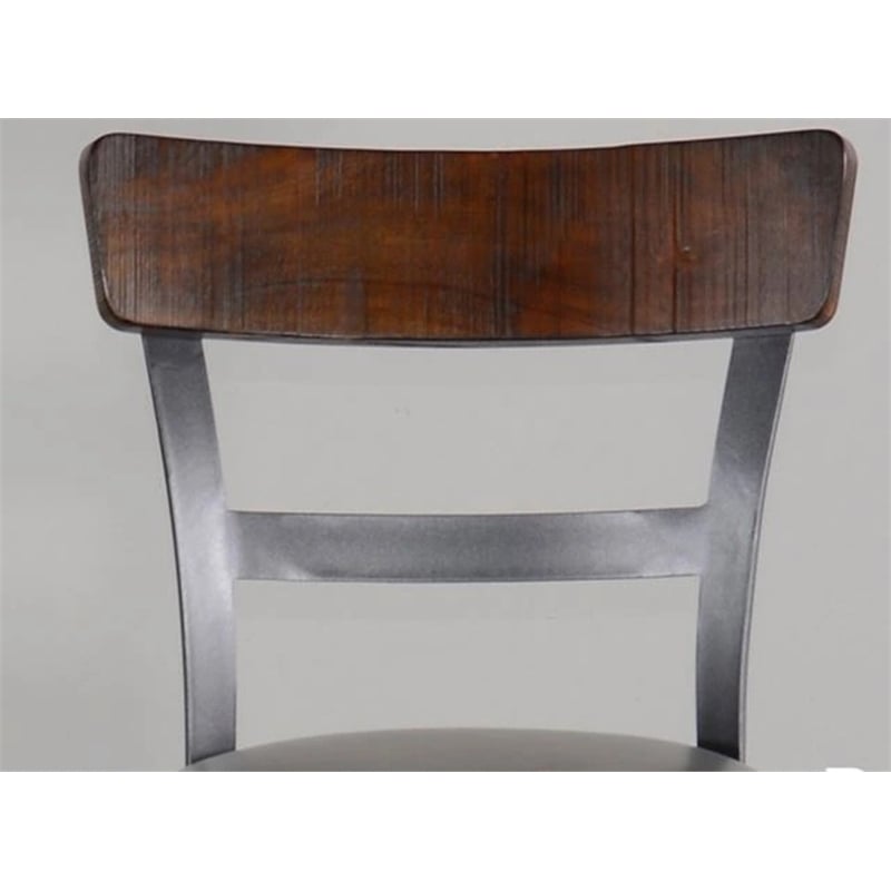 Sunny Designs Solid Wood/Metal Frame 5-Piece Pub Set