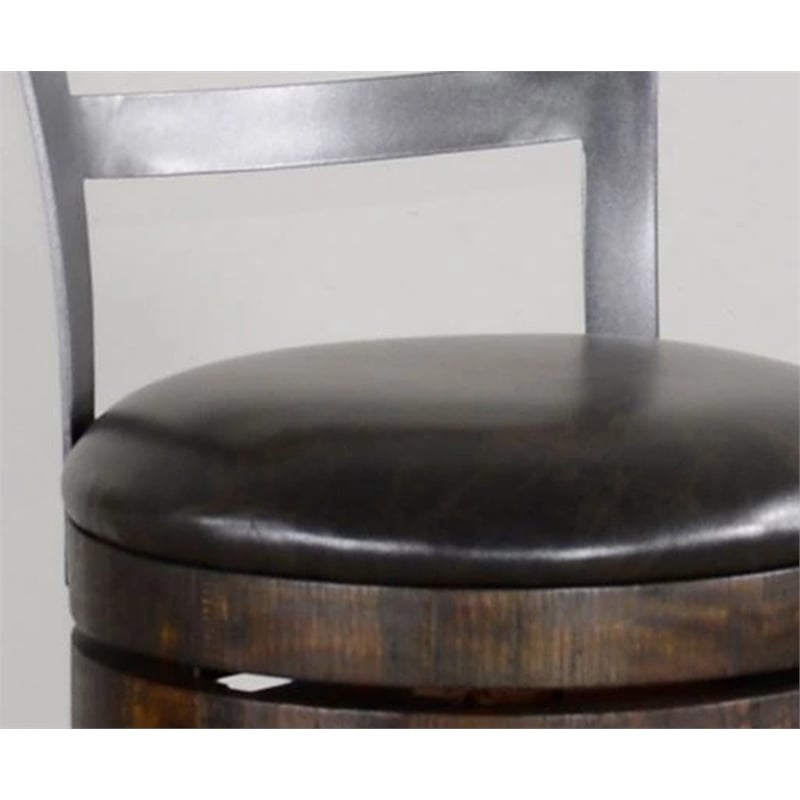 Sunny Designs Solid Wood/Metal Frame 5-Piece Pub Set