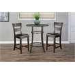Sunny Designs Solid Wood/Metal Frame 3-Piece Pub Set