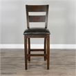 Sunny Designs Solid Wood/Metal Frame 3-Piece Pub Set