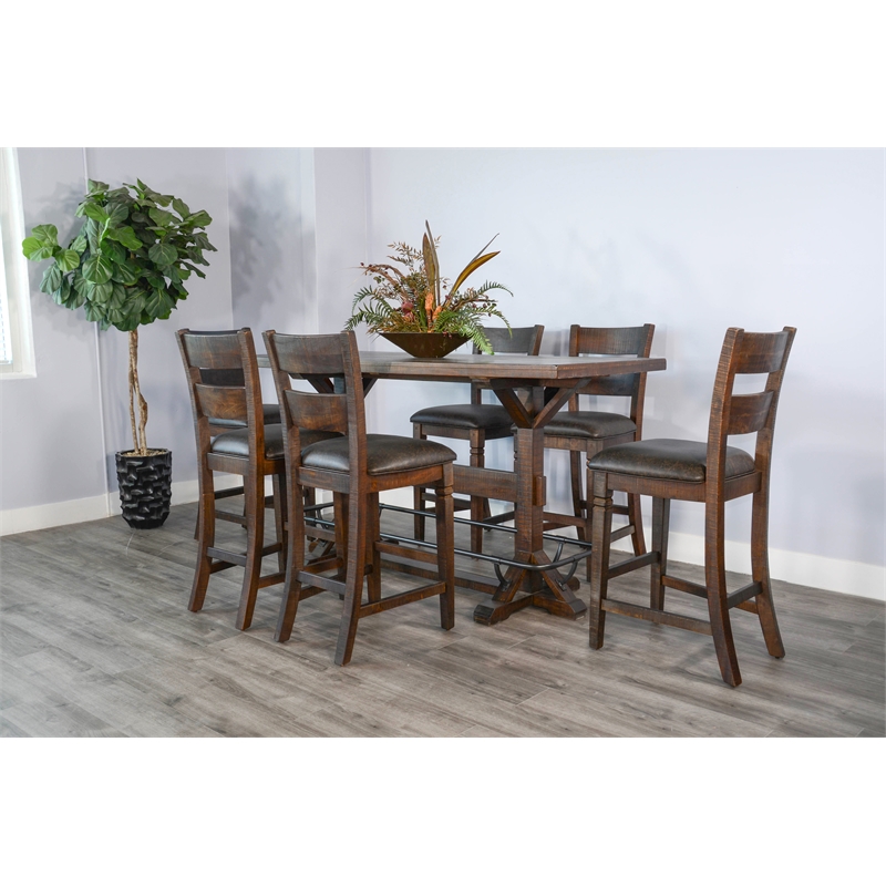 Sunny Designs Homestead Rectangular Pub Table Set