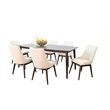 Sunny Designs Mid-century Wood Dining Set