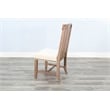 Sunny Designs Farmhouse 6-Piece Wood Extension Dining Set in Desert Rock