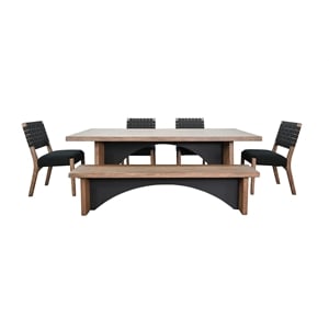 Sunny Designs Modern Rectangular Arch Dining Set
