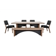 Sunny Designs Modern Rectangular Arch Dining Set
