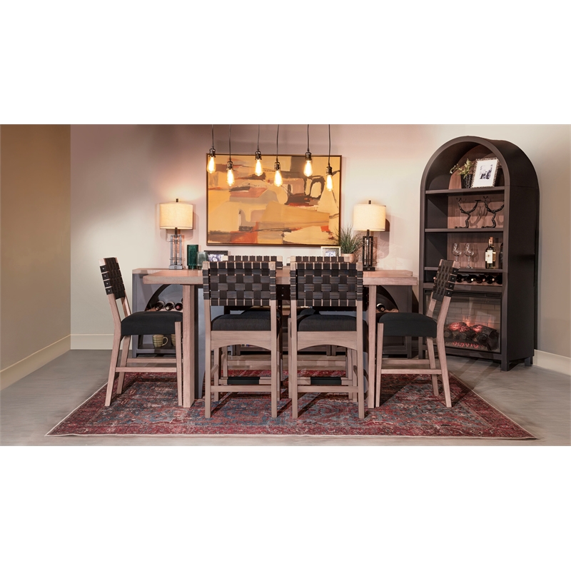 Sunny Designs Modern Rectangular Arch Counter Table