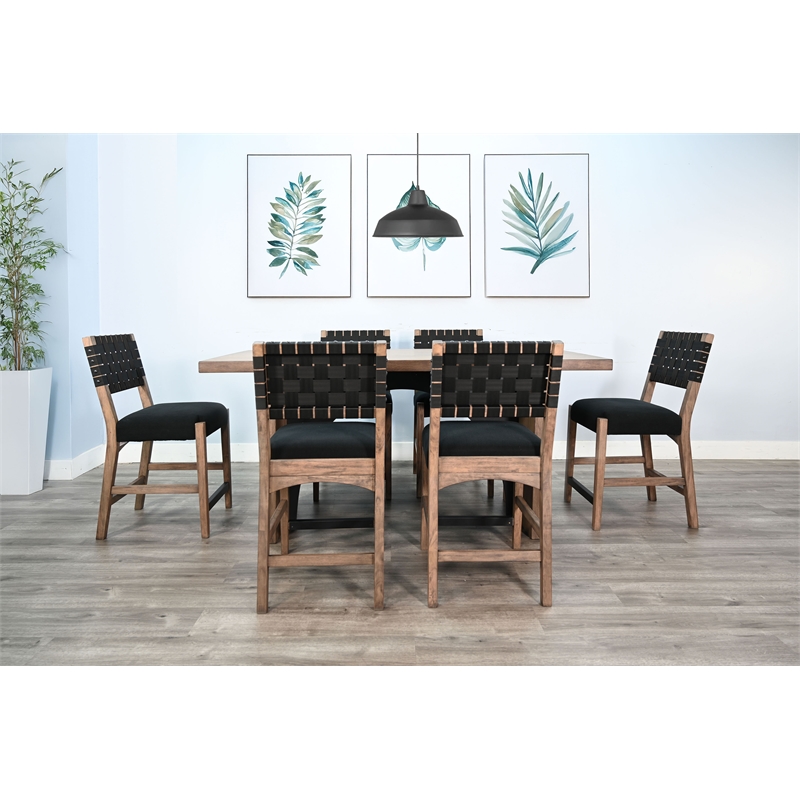 Sunny Designs Modern Rectangular Arch Counter Table