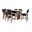 Sunny Designs Modern Rectangular Arch Counter Table