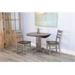 Sunny Designs Drop Leaf Round Dining Set