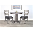 Sunny Designs Drop Leaf Round Dining Set