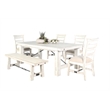 Sunny Designs Extension Wood Dining Table Set