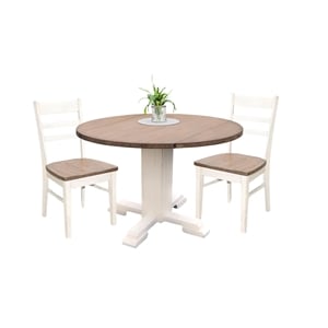 Sunny Designs Drop Leaf Round Dining Set