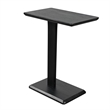 Sunny Designs Maven Drink/Laptop Table with C-Base in Black