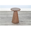Sunny Designs Felicity Modern Solid Wood Pedestal Side Table