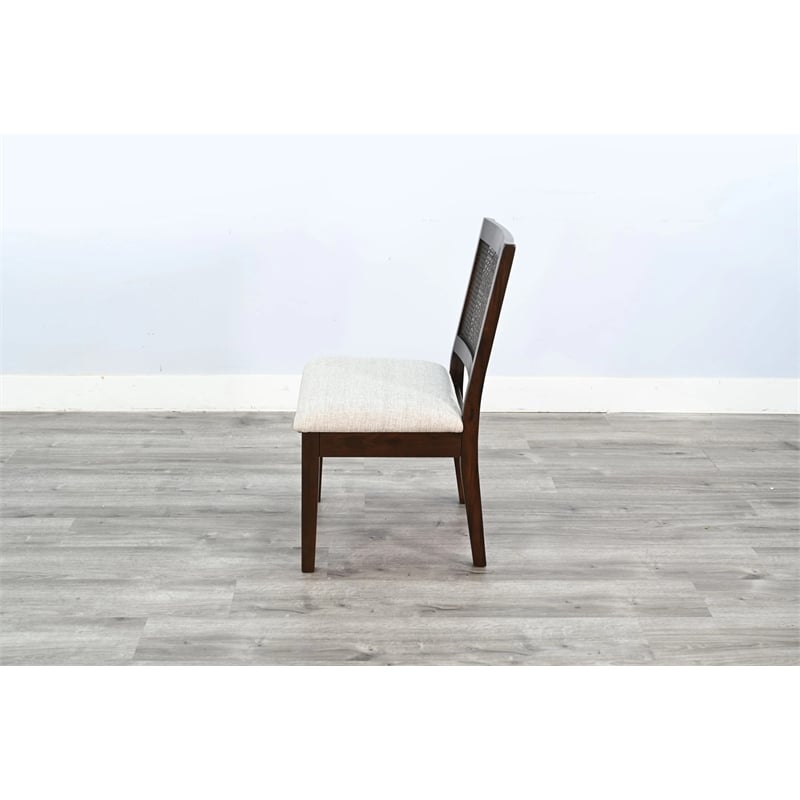 Sunny Designs Noah Mahogany Wood 7-PC Extension Dining Set in Coffee Been Finish
