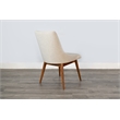 Sunny Designs Mid-Century Modern Upholstered Dining Chair (Set of 2)