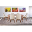 Sunny Designs Mid-century Wood Dining Set