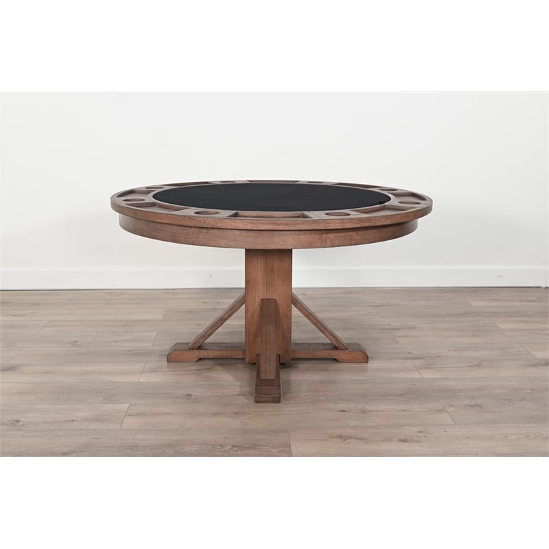 Sunny Designs Cole Reversible Dining Game and Poker Table