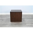 Sunny Designs Coffee Brown End Table with Drawer