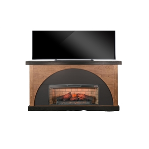 Sunny Designs Gabriella 42&quot Mantle with Wood Insert