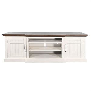 Sunny Designs 72&quot Farmhouse Two Tone TV Console