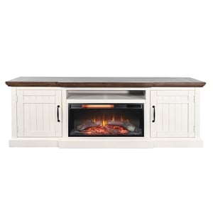 Sunny Designs 72&quot Media Console with Electric Fireplace