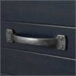 South Shore Ulysses Twin Bookcase Headboard in Blueberry