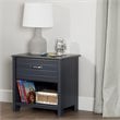 South Shore Ulysses Nightstand in Blueberry