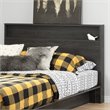 South Shore Holland Full Queen Headboard in Gray Oak