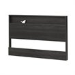 South Shore Holland Full Queen Headboard in Gray Oak