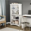 South Shore Artwork 4 Shelf Bookcase in Pure White