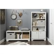 South Shore Vito 3 Shelf Bookcase in Pure White