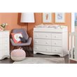 South Shore Angel 6 Drawer Changing Table Dresser in Pure White