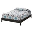 South Shore Tao Queen Platform Bed in Gray Oak