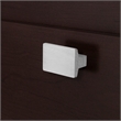 South Shore Spark Twin Storage Bed with Bookcase Headboard in Chocolate