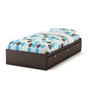 south shore cakao kids   storage mates bed frame only