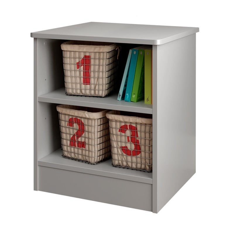 South Shoresouth Shore Libra Nightstand In Soft Gray Dailymail