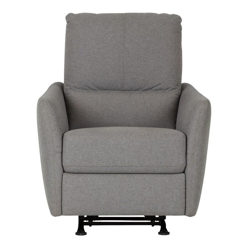 South Shore Cotton Candy Upholstered Nursery Rocking Chair In Gray