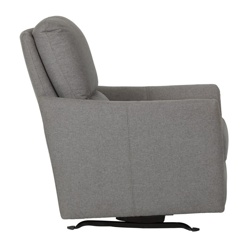 South Shore Cotton Candy Upholstered Nursery Rocking Chair In Gray