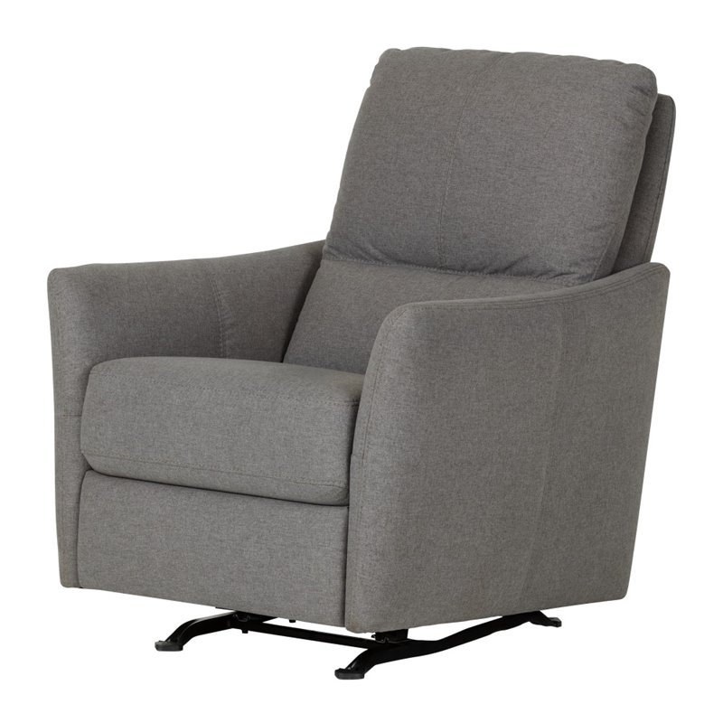 South Shore Cotton Candy Upholstered Nursery Rocking Chair In Gray