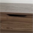 South Shore Holland 6 Drawer Dresser in Natural Walnut