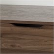 South Shore Holland 5 Drawer Chest in Natural Walnut
